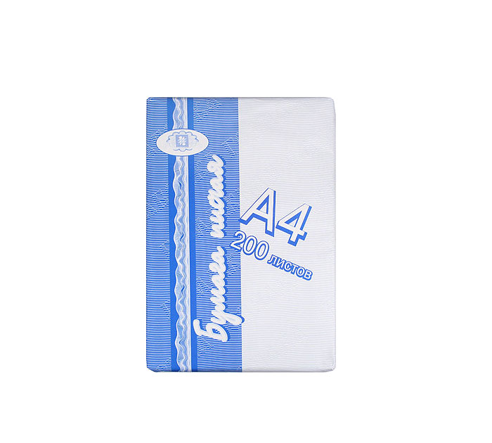 Бумага писчая А4 70г/м2  200л.
