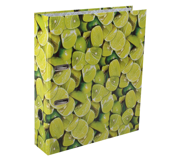 Папка-регистратор Index А4, ширина корешка - 80мм, мятная