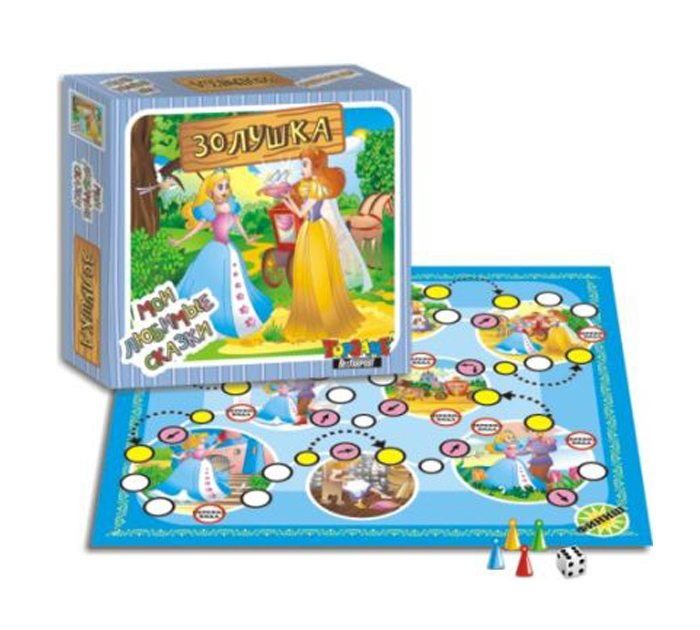 Игра-ходилка Золушка от 3-х лет