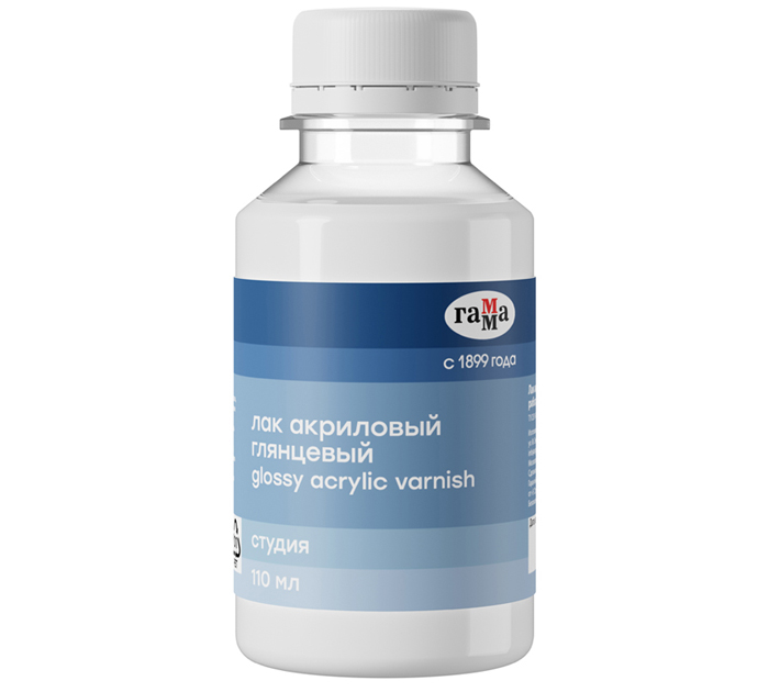 Лак акриловый Гамма «Студия» глянцевый, 110мл