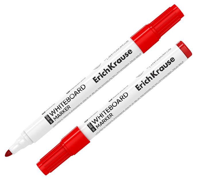 Маркер для белой доски Erich Krause красный, 0.8-2.5мм