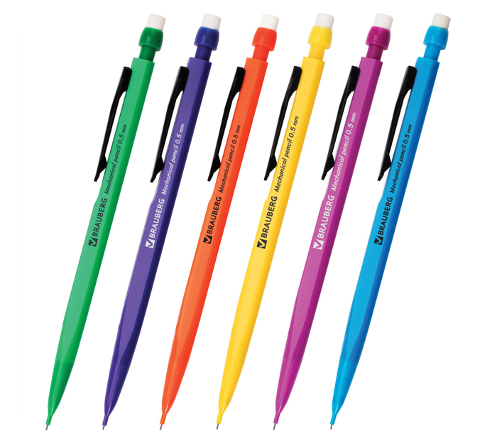 Карандаш автоматический Brauberg 0.5мм