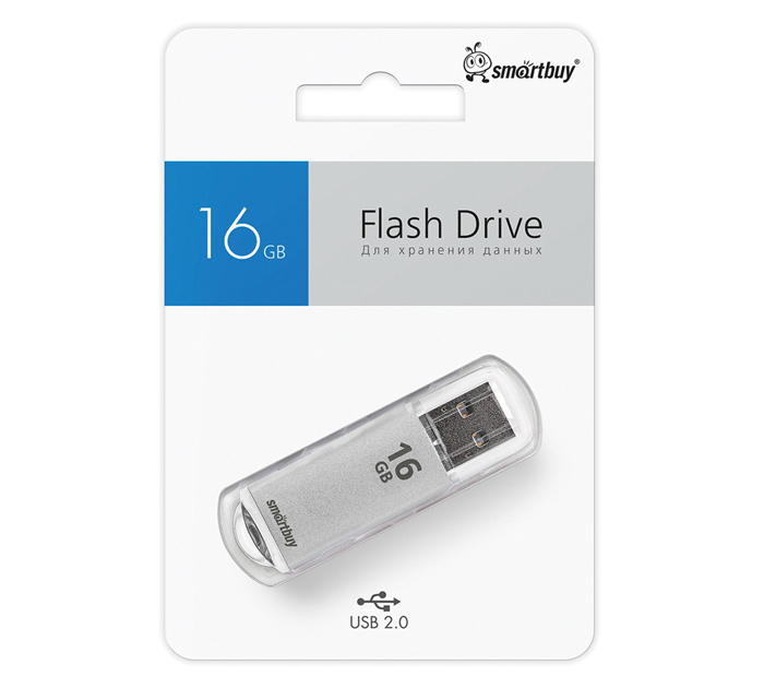 Флэш-карта Smartbuy V-Cut USB2.0, 16Gb