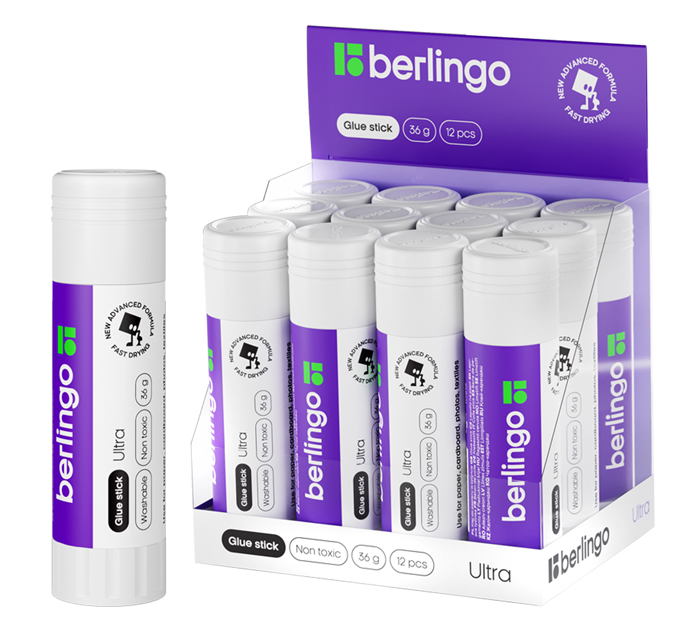 Клей-карандаш Berlingo Ultra 36г