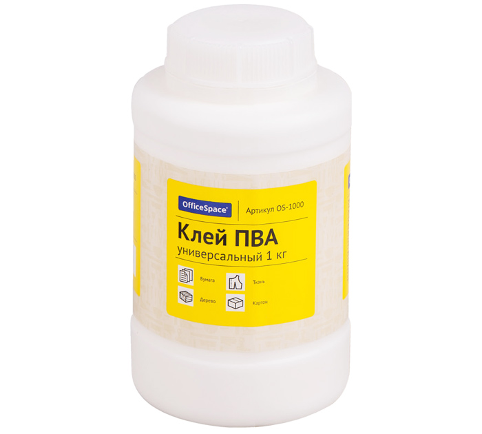 Клей ПВА Office Space 1000г