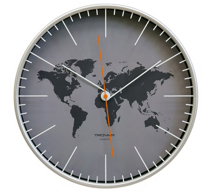 Часы настенные Troyka диаметр 305мм