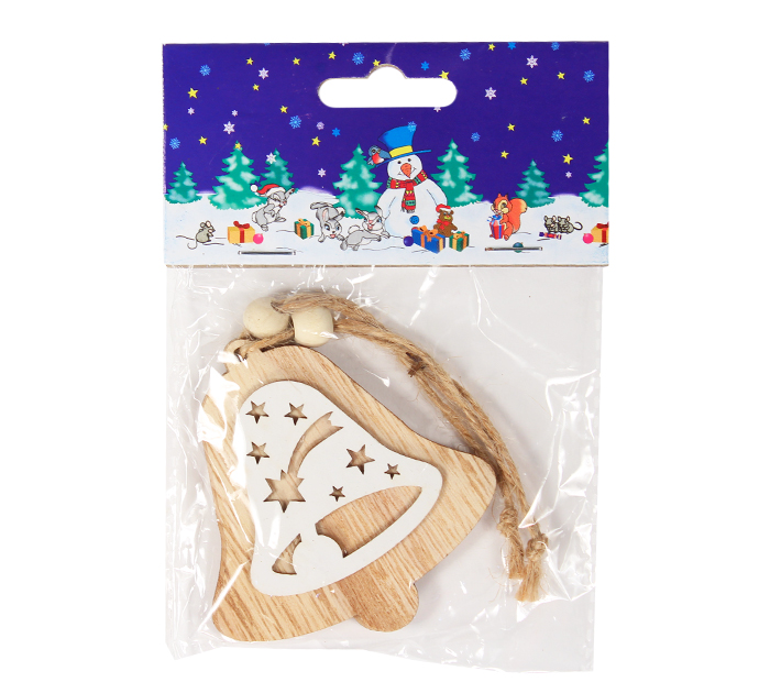 Набор елочных украшений  «Колокольчики», 7см, 2шт