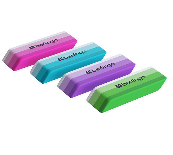 Ластик Berlingo «Stripes» 50х19х9мм