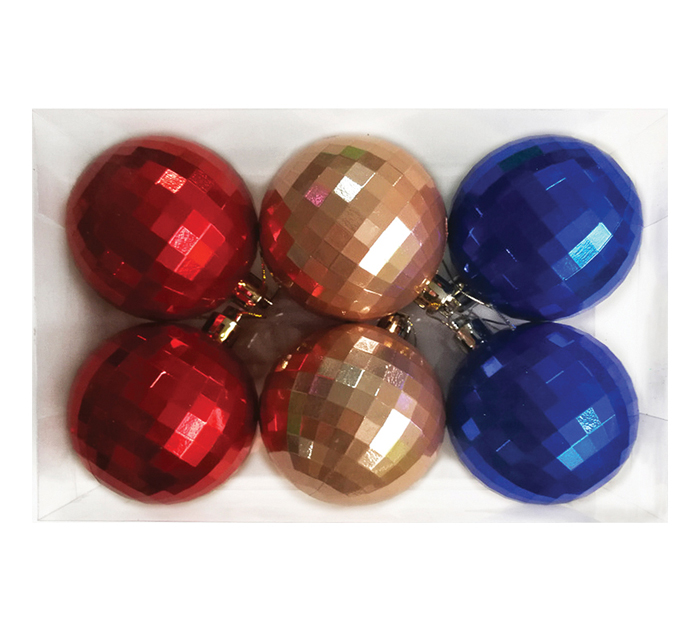 Набор пластиковых шаров  ассорти, 6шт