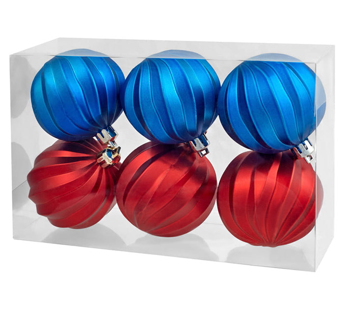 Набор пластиковых шаров «Ассорти» 6шт