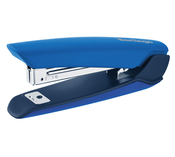 Степлер Berlingo «Hyper» №10, на 20л, синий