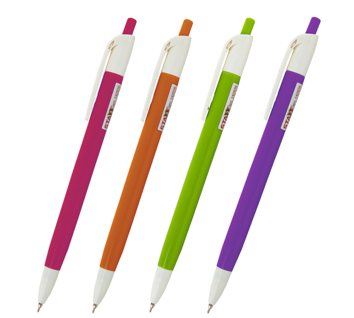 Ручка автоматическая Staff «Everyday Color» синий стержень, 0.7мм