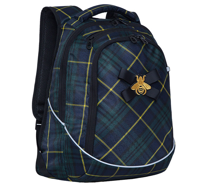 Рюкзак Grizzly 310х420х200мм, анатомическая спинка, 1 отделение