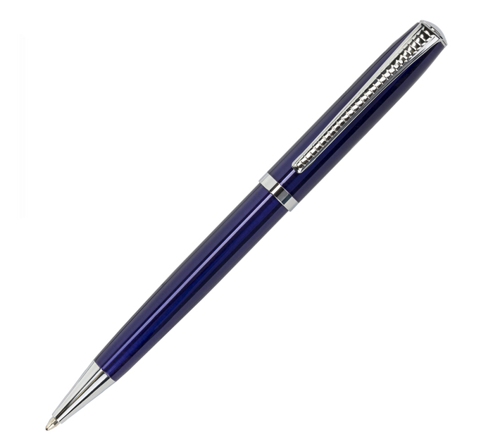 Ручка подарочная шариковая Brauberg «Cayman Blue» синий стержень, 1.0мм, в футляре