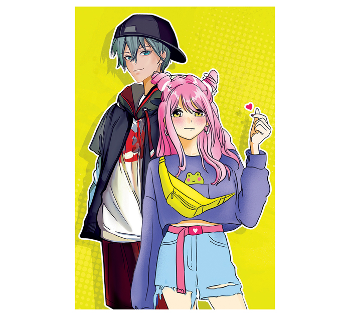 Открытка Арт и Дизайн «Парень с девушкой» 120х183мм