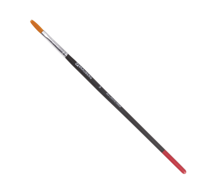 Кисть Brauberg №5, синтетика, плоская