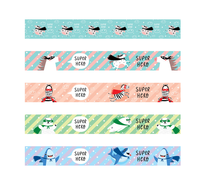 Закладка для книг ArtSpace «Super Hero» магнитная, 25х195мм, 1шт