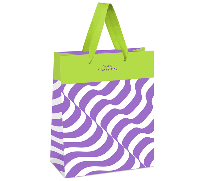Пакет подарочный Meshu «Lavender Color Illusion» 18х23х10см