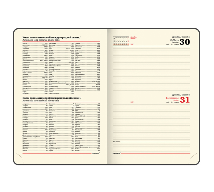 Ежедневник датированный Brauberg Comodo А4, черный, золотистый срез, кожзам, 336стр, 2024 год
