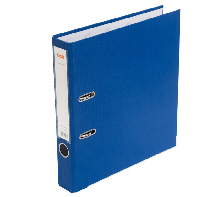 Папка-регистратор Class А4, ширина корешка - 50мм, синяя
