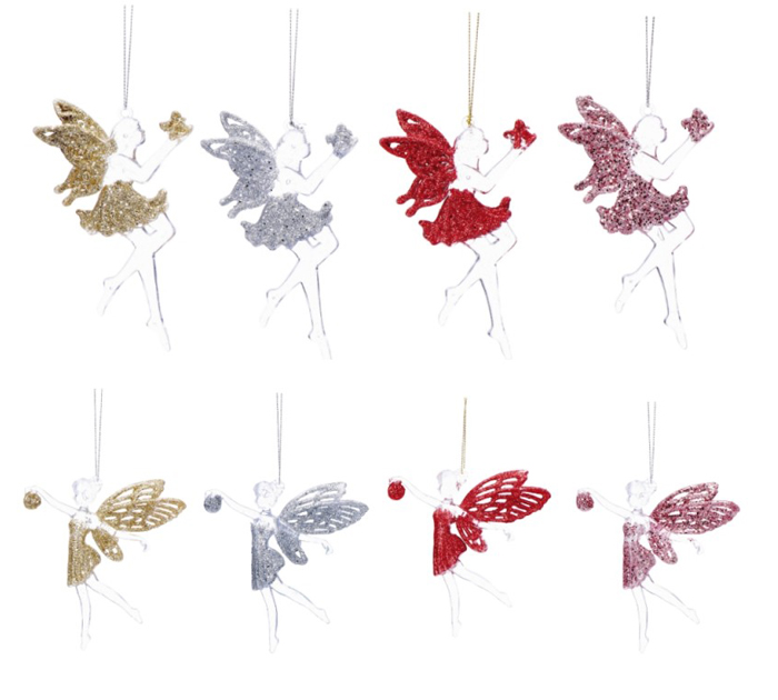 Елочное украшение «Ad trend» «Фея», 8.5х14см, ассорти