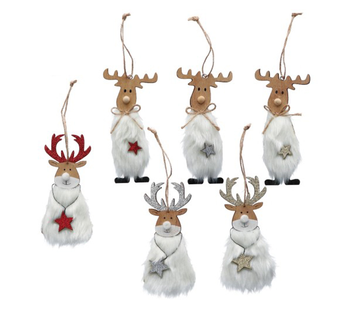 Елочное украшение «Ad trend» «Олень», 7х14.5см, в ассортименте