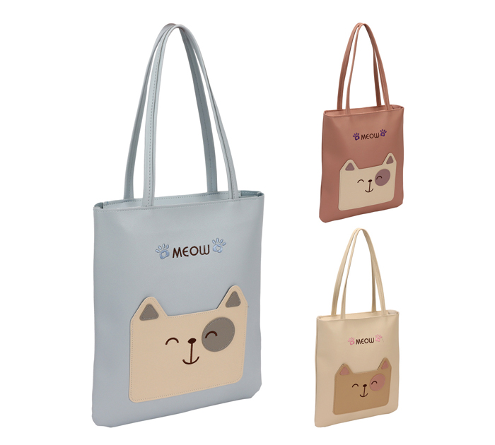 Сумка-шоппер Кокос «Meow» детская, 31х37см