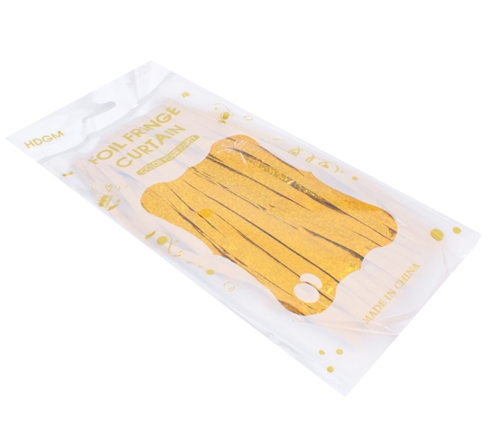 Украшение новогоднее Darvish шторка для фотозоны, золотистая, 1х2м