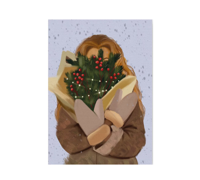 Бирка DecorCenter новогодняя, 50х70мм