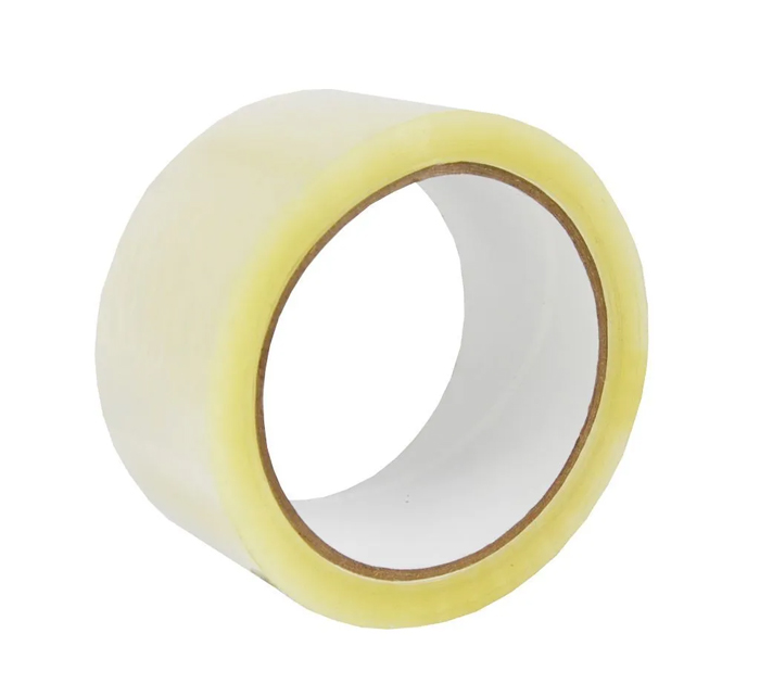 Скотч упаковочный  прозрачный, 48мм, 66м, 43мкм