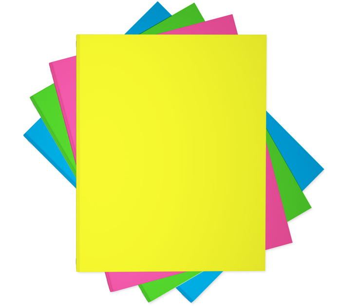 Тетрадь на кольцах А5, 80л, клетка, Erich Krause «Neon»