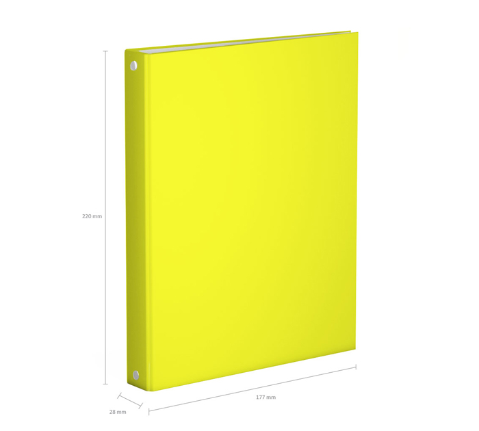 Тетрадь на кольцах А5, 80л, клетка, Erich Krause «Neon»