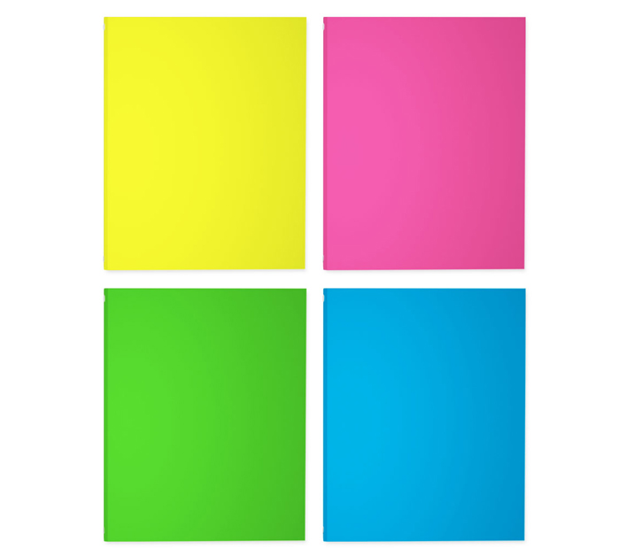 Тетрадь на кольцах А5, 80л, клетка, Erich Krause «Neon»