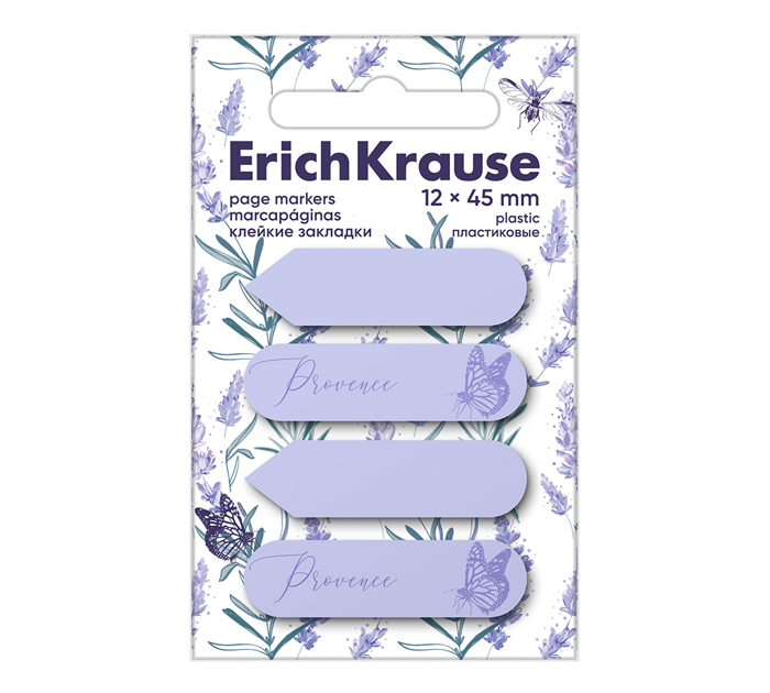 Закладки клейкие Erich Krause 