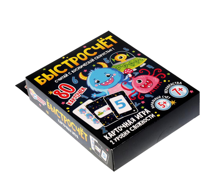 Игра настольная Умные игры «Быстросчёт» от 5-ти лет