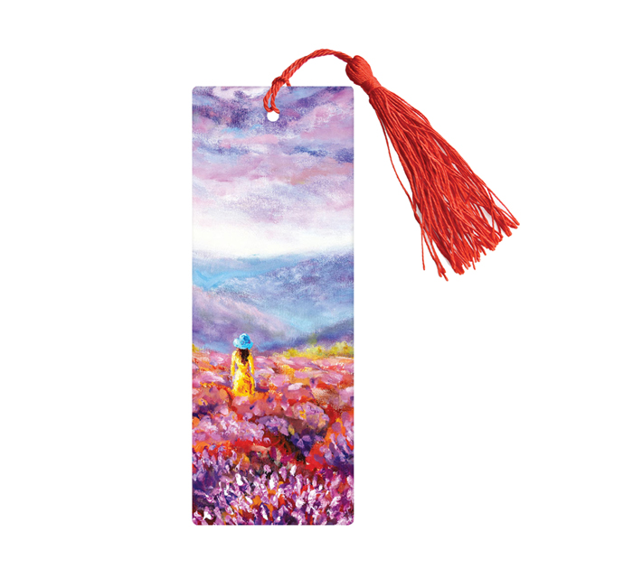 Закладка для книг ArtSpace «Elegance» 3D с линейкой, 150х55мм