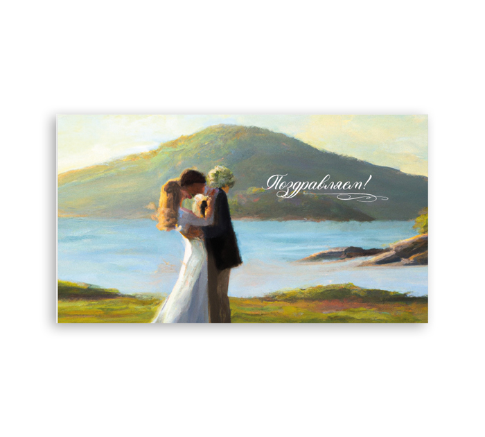 Открытка DecorCenter «Поздравляем» для денег