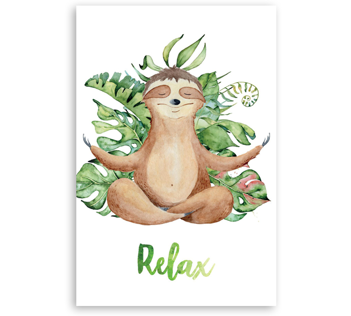 Открытка DecorCenter «Relax» +конверт, 100х150мм