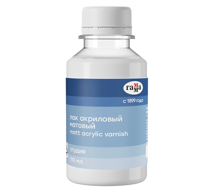 Лак акриловый Гамма «Студия» матовый, 110мл