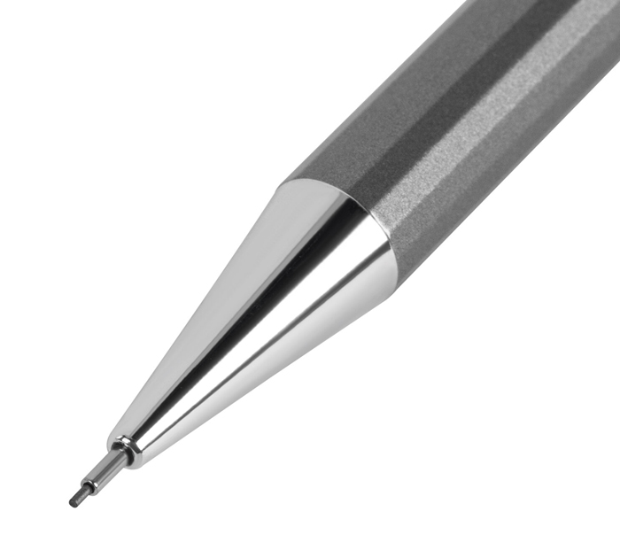 Карандаш автоматический Brauberg «Chrome» HB, 0.5мм, с ластиком