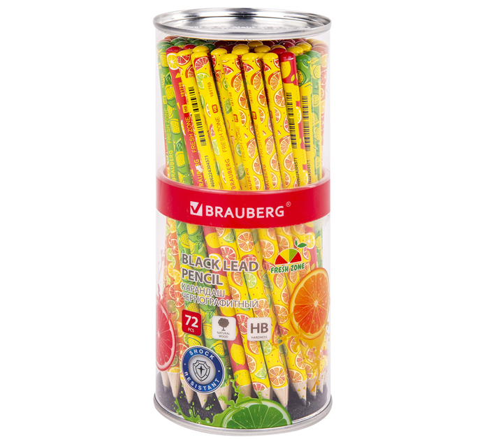 Карандаш Brauberg «Fresh Zone» HB