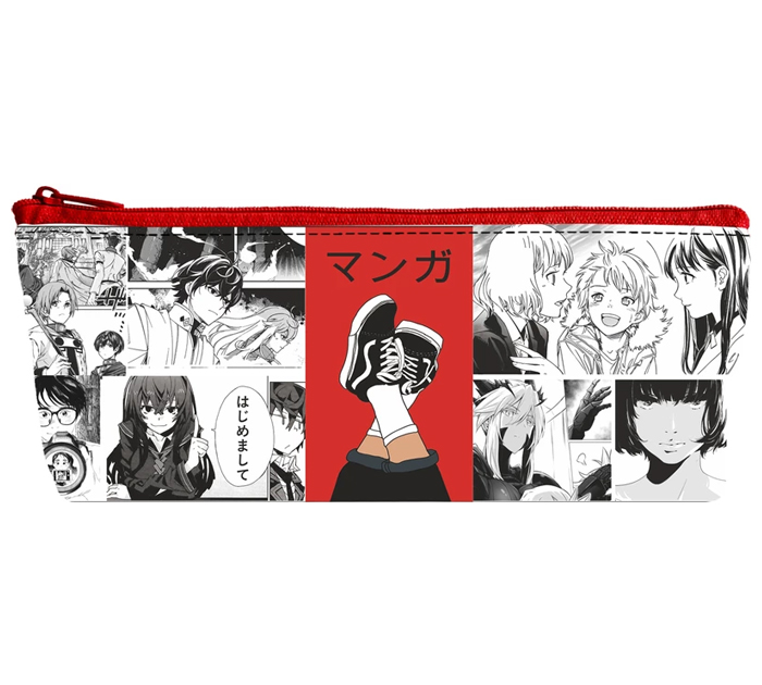 Пенал-косметичка Lamark «Manga» 220х85х40мм