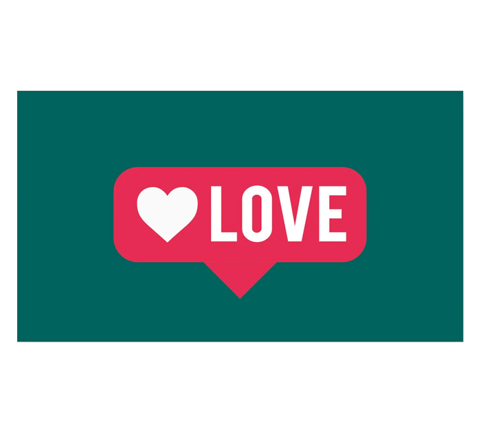 Открытка DecorCenter «Love» для денег