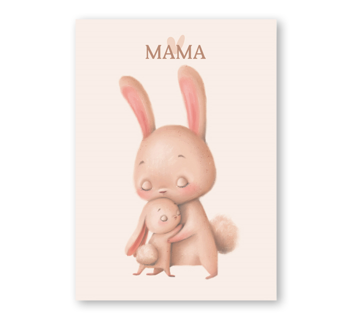 Бирка DecorCenter «Мама» 50х70мм