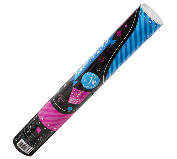 Хлопушка Золотая сказка пневмотическая, 30см