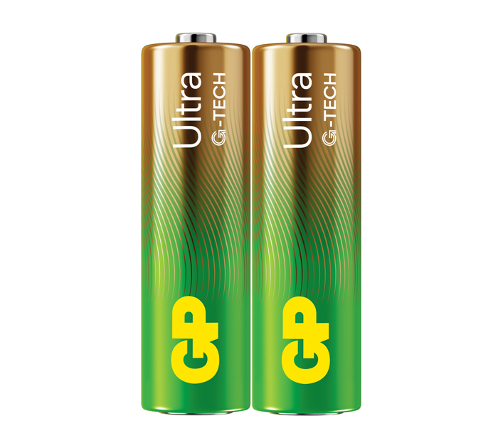Элемент питания GP Alkaline Ultra АА, LR6, 2шт