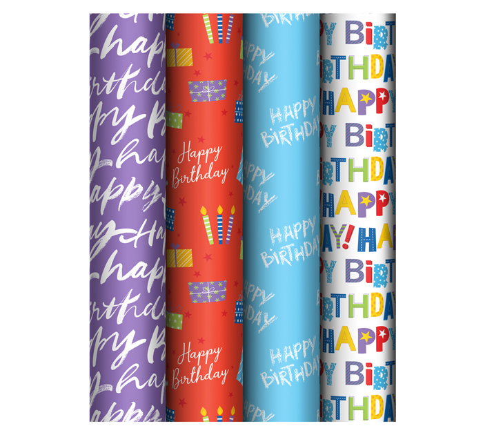 Бумага подарочная Meshu «Congrats» 70х100см, 1л