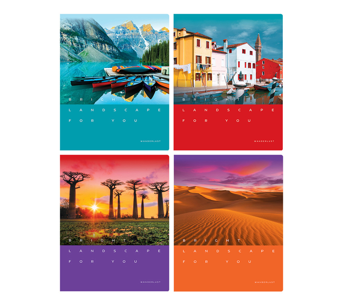 Тетрадь А5 48л  клетка, BG «Местоположение»