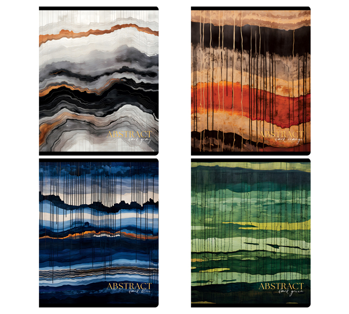 Тетрадь А5 48л  линейка, Greenwich Line «Abstract»