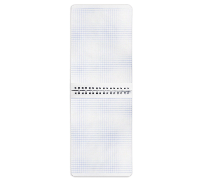 Блокнот А5 на спирали Brauberg «Good Luck» 80л, клетка, твердая подложка